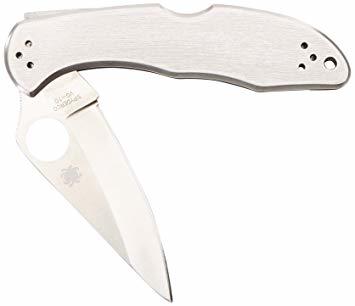 Spyderco Delica 4 Stainless - Plain Blade - Image 2