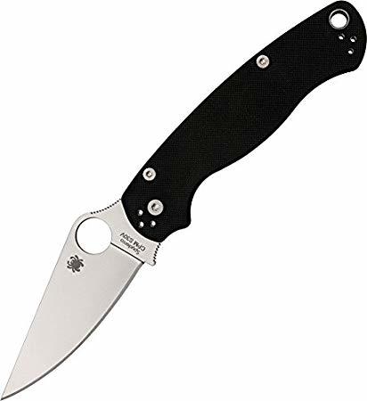 Spyderco Para Military 2 G-10 Black - Plain Blade