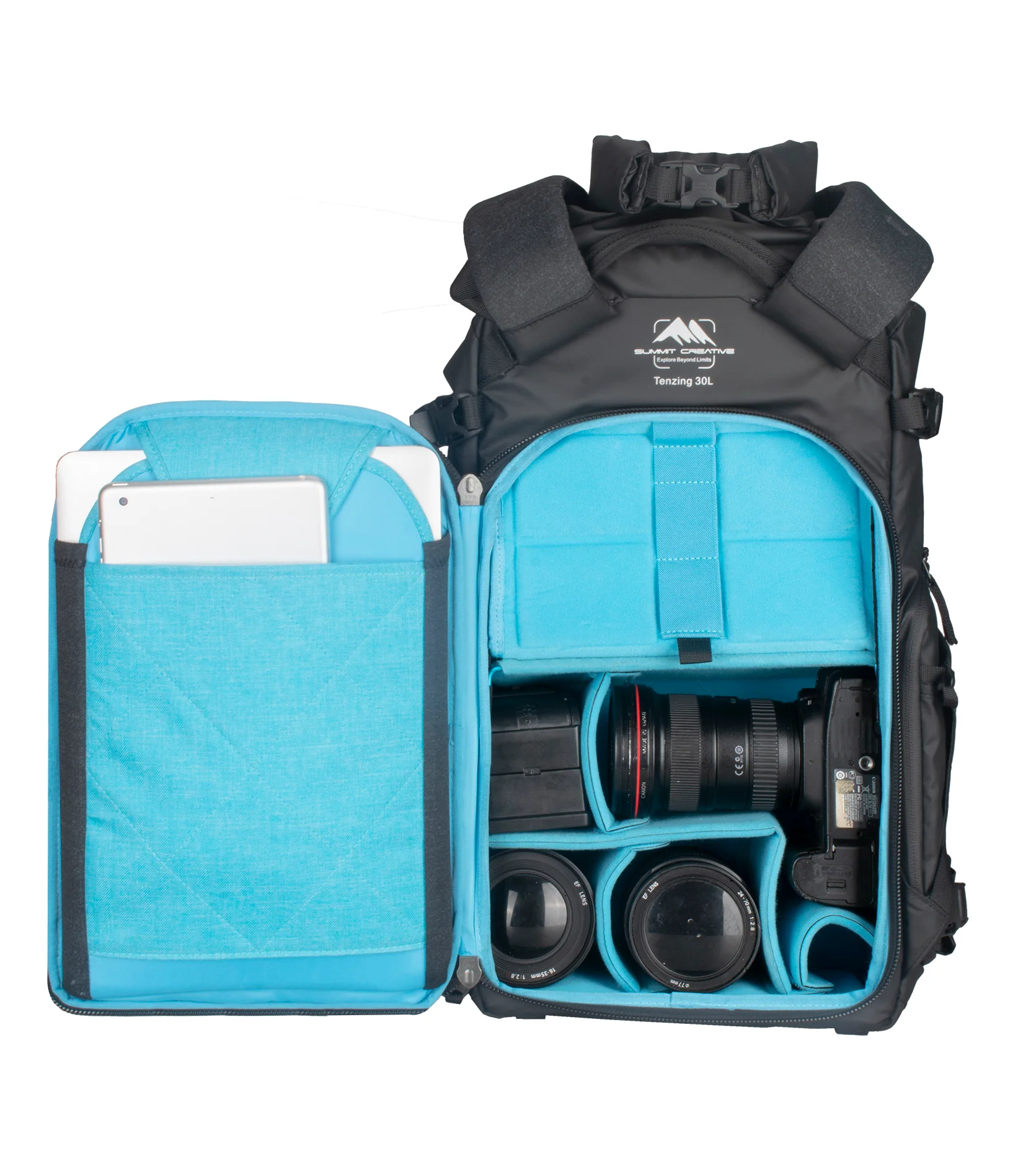 Summit Creative Medium Rolltop Camera Backpack Tenzing 30L - Image 10