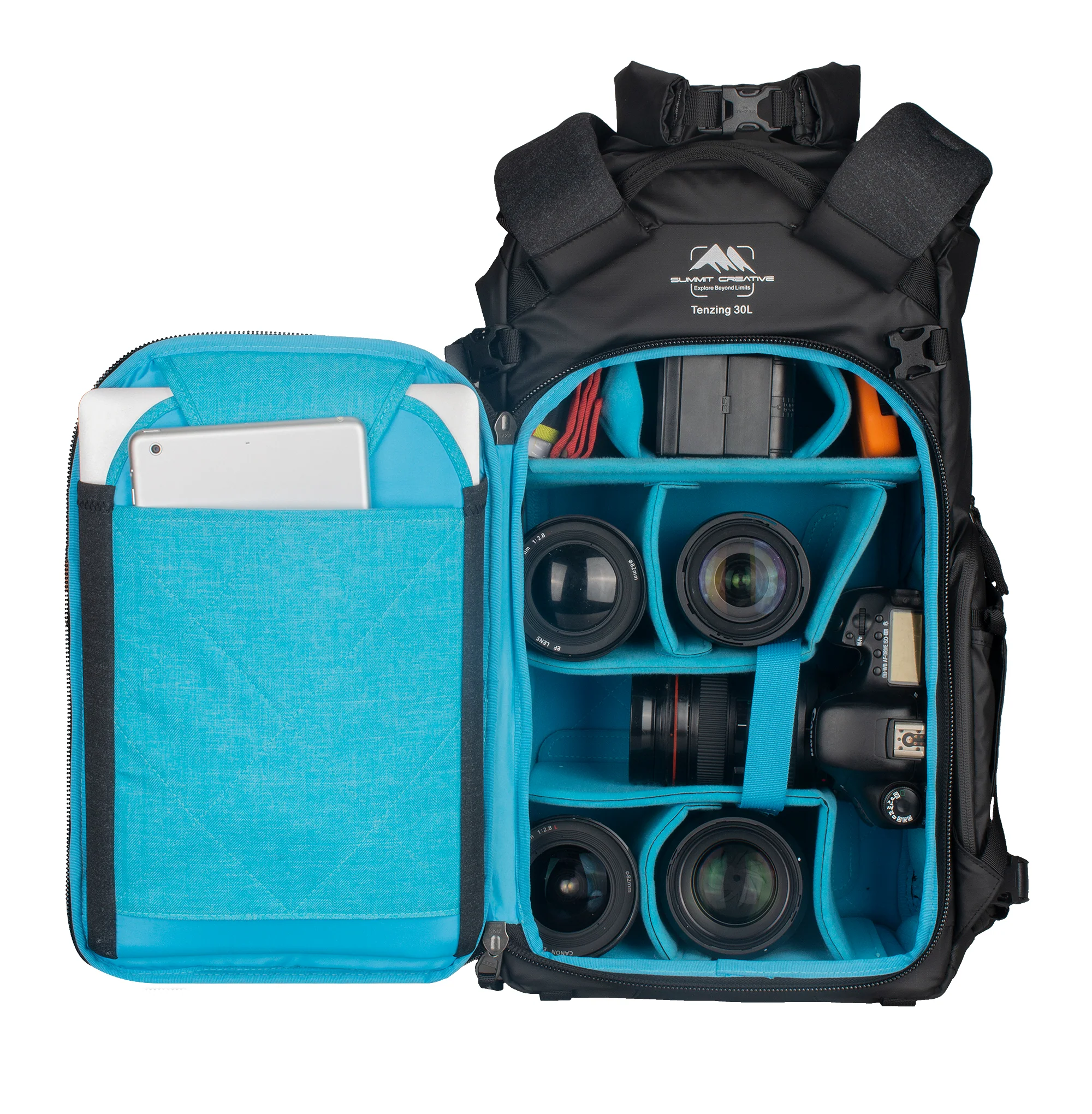 Summit Creative Medium Rolltop Camera Backpack Tenzing 30L - Image 11