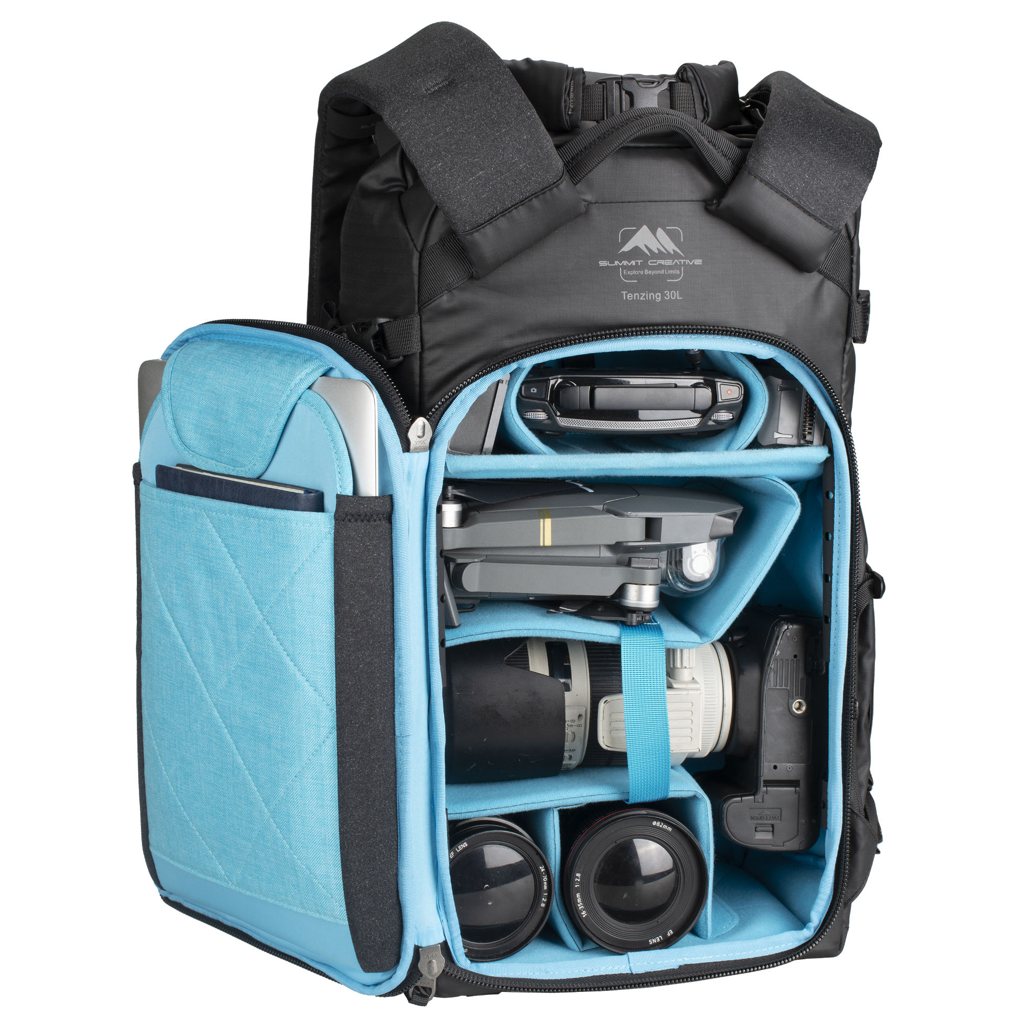 Summit Creative Medium Rolltop Camera Backpack Tenzing 30L - Image 13