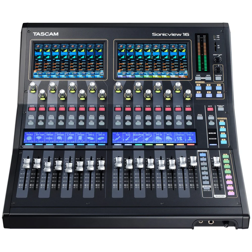 Tascam 16 Channel Digital Recording/Mixing Console - Image 2