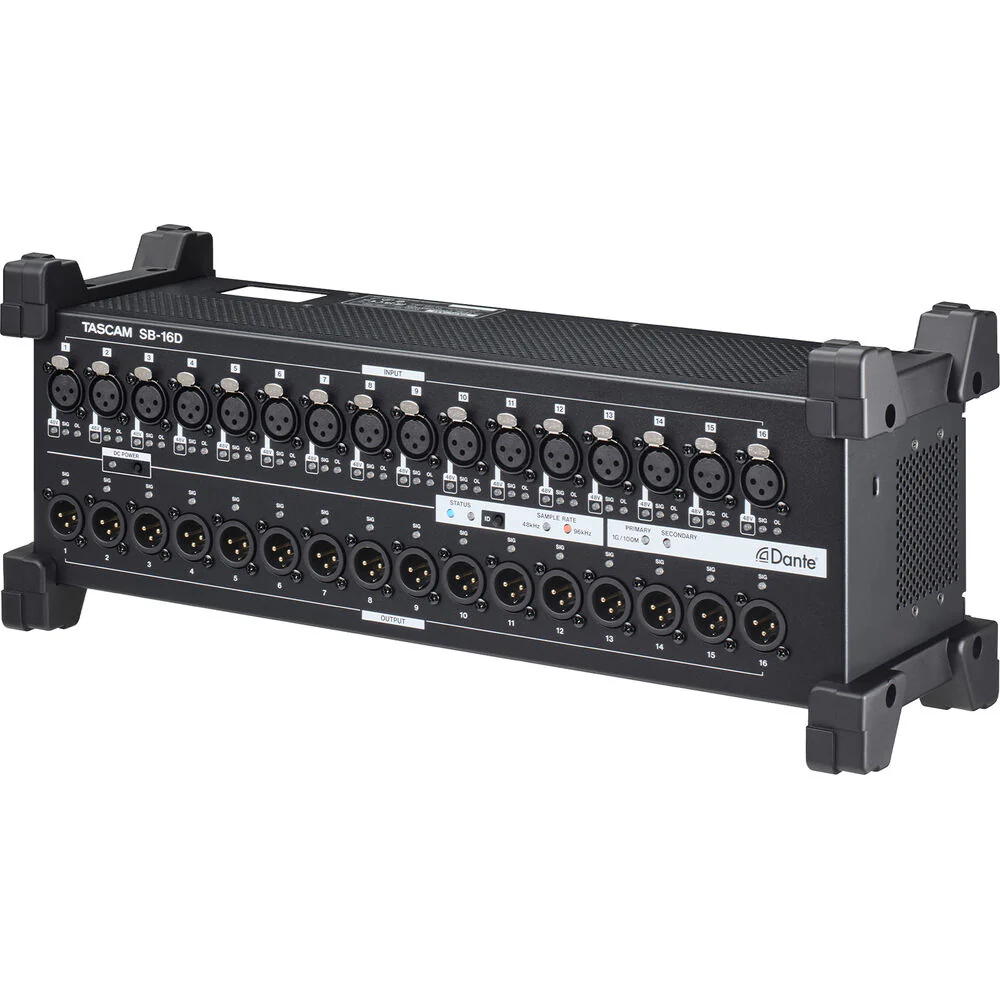 Tascam 16x16 Dante Stage Box and Audio Interface - Image 3