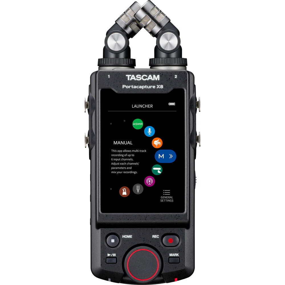 Tascam 32-Bit Float 8-Channel Multitrack Field Recorder