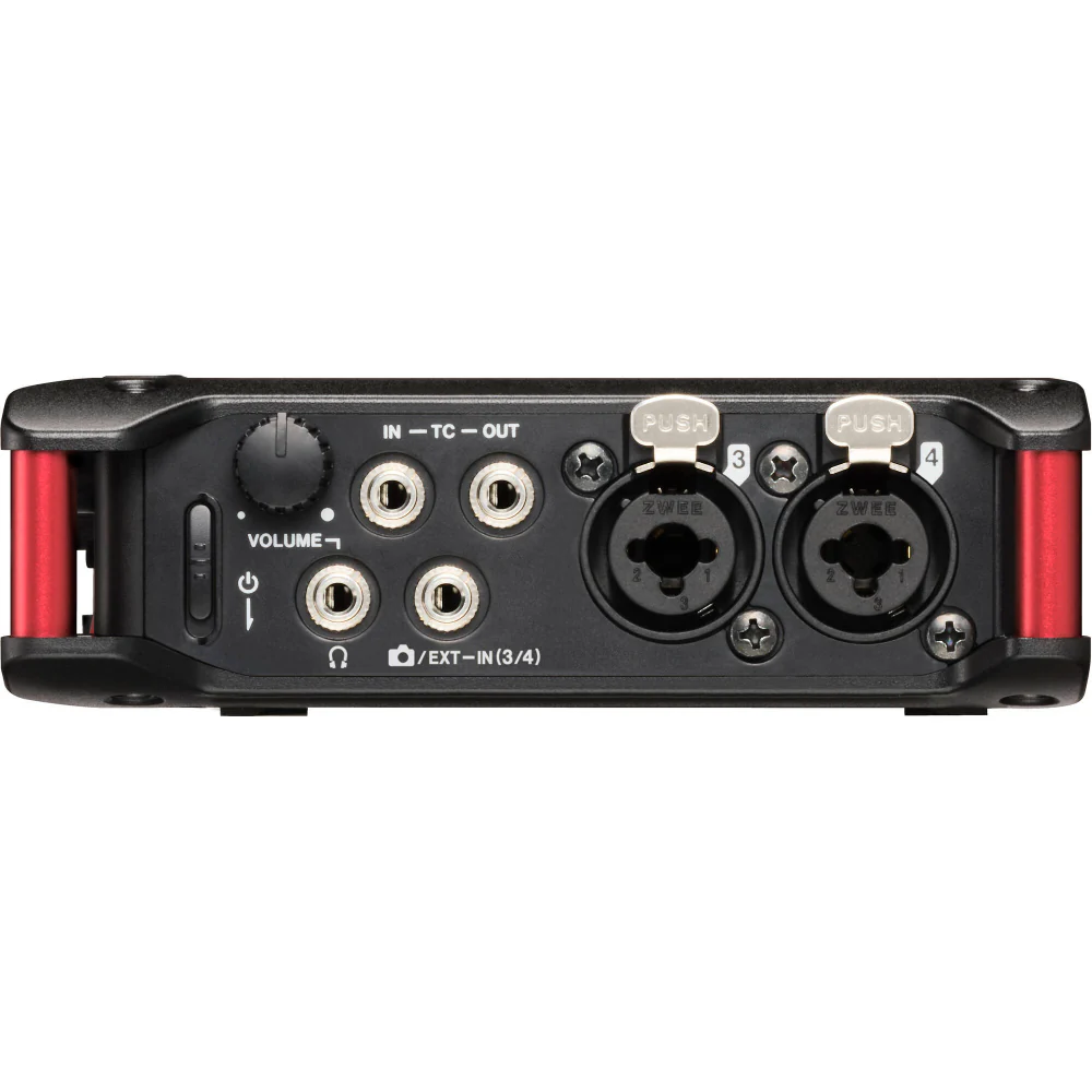 Tascam 4-Channel 32-Bit Float Field Recorder with Mixer, Timecode, and HDMI Sync - Image 7