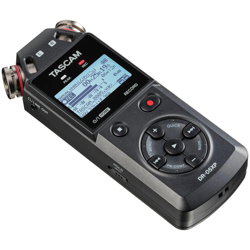 Tascam DR-05XP 2-Channel 32-Bit Float Portable Audio Recorder - Image 2