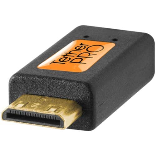 Tether Tools TetherPro Mini HDMI Male (Type C) to HDMI Male (Type A) Cable - 10' (Black) - Image 2