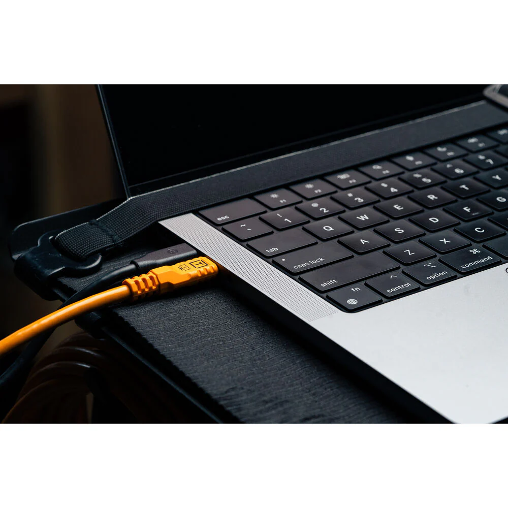 Tether Tools TetherPro Optima 10G USB-C 3m Straight to Straight - Orange - Image 6