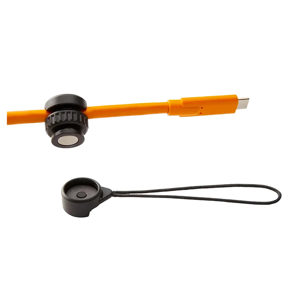 Tether Tools Tetherpro USB 3 Micro B Right Angle Adaptor 4.6m (Orange) with TetherGuard TG020 - Image 2