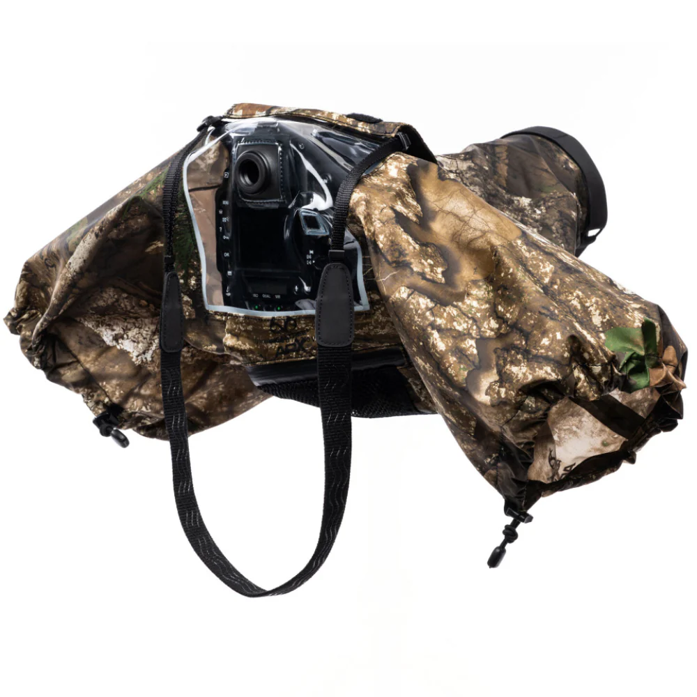 Think Tank Photo Hydrophobia D 70-200 Rain Cover (Realtree Camo) - Image 2