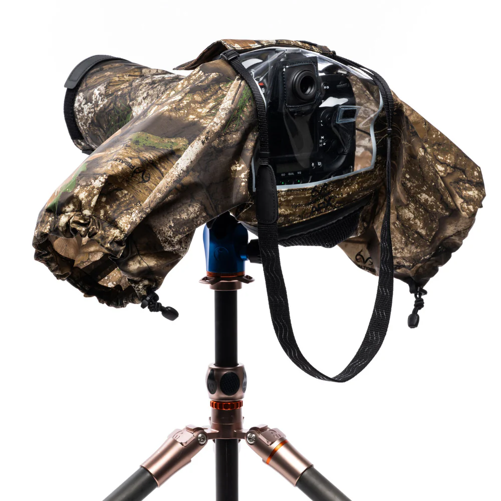 Think Tank Photo Hydrophobia D 70-200 Rain Cover (Realtree Camo) - Image 6