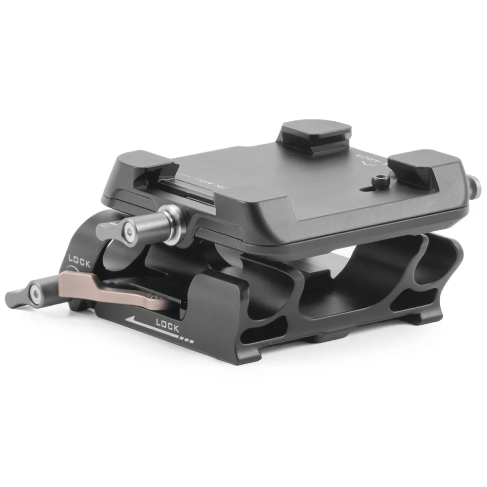 Tilta 15mm LWS Arca Manfrotto Dual Baseplate - Titanium Grey - Image 3