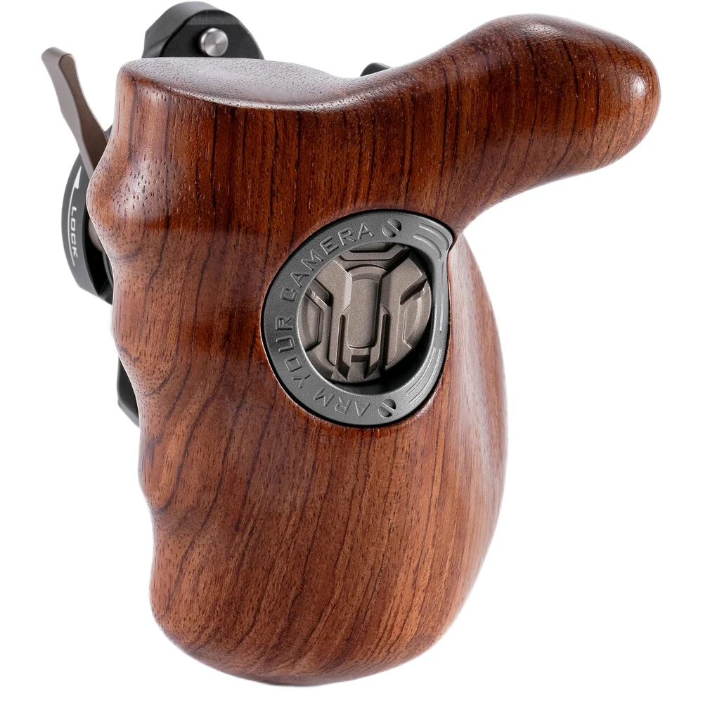Tilta Advanced Left-Side Wooden Handle (Nato Rail, Black) - Image 3