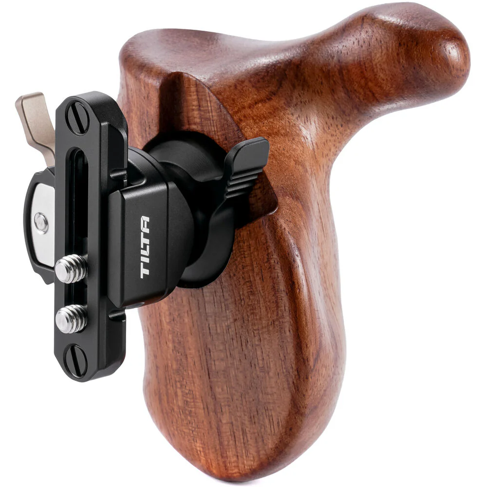 Tilta Advanced Right-Side Wooden Handle (Nato Rail, Black)