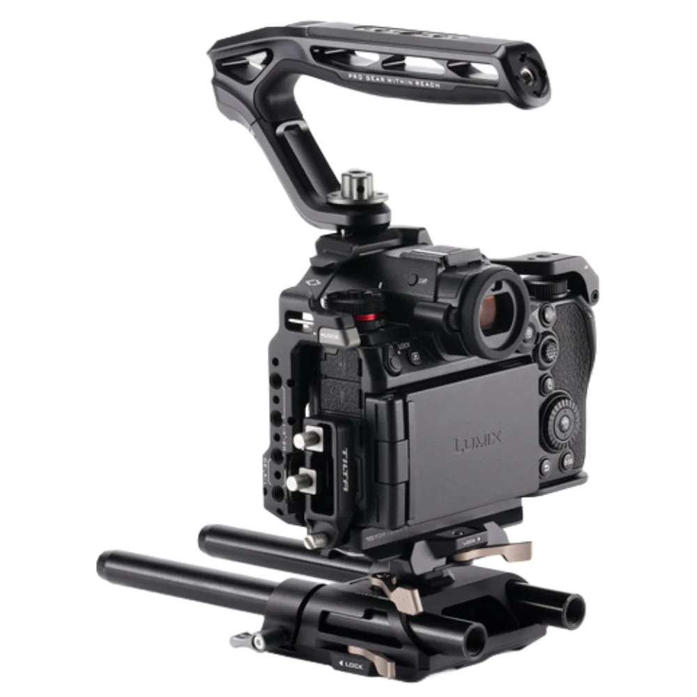 Tilta Base Camera Cage Kit for Select Panasonic Lumix Cameras (Black) - Image 2