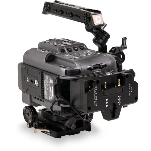 Tilta Camera Cage for Sony FX6 Vertical Mounting Kit - Gold Mount - Image 2