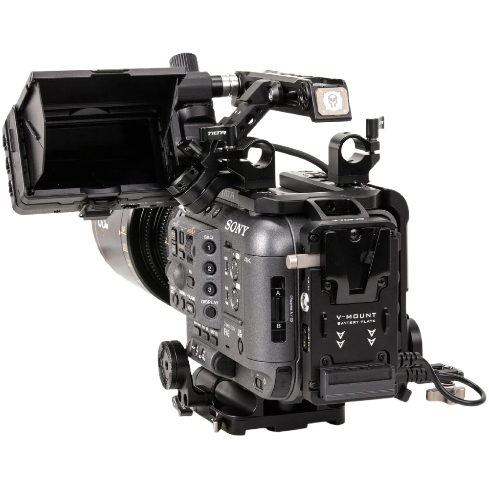 Tilta Camera Cage for Sony FX6 Vertical Mounting Kit (V-Mount) - Image 3