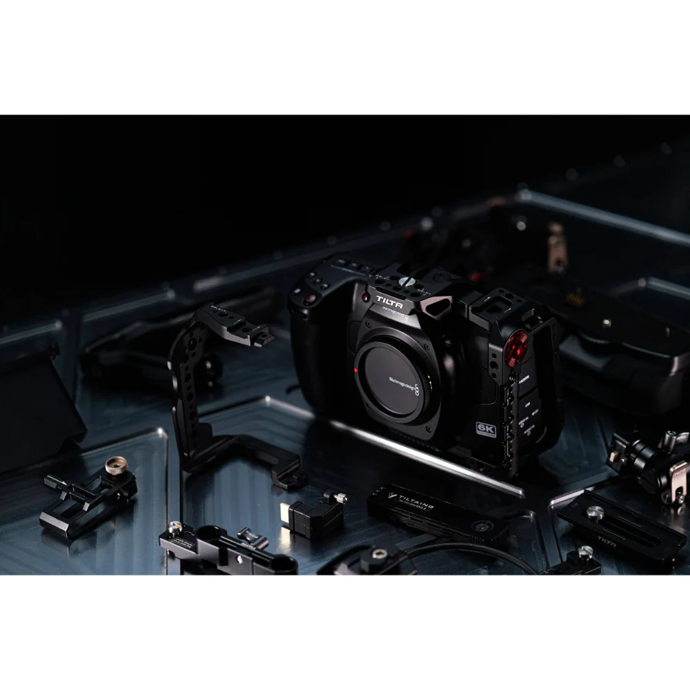 Tilta Full Camera Cage for Blackmagic Design Cinema Camera 6K (Black) - Image 4