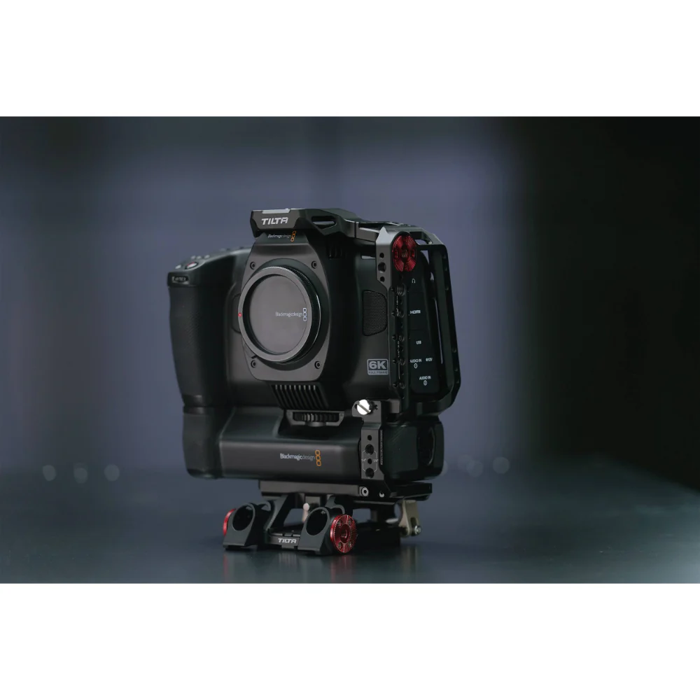 Tilta Full Camera Cage for Blackmagic Design Cinema Camera 6K (Black) - Image 5