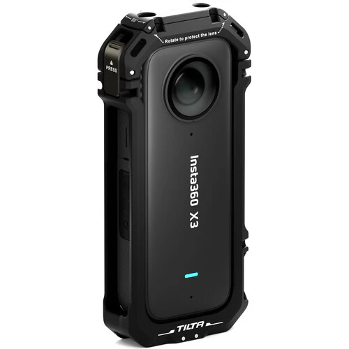 Tilta Full Camera Cage for Insta360 X3 - Black - Image 12