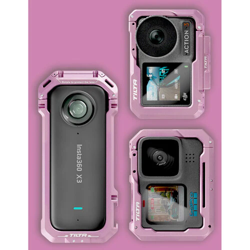 Tilta Full Camera Cage for Insta360 X3 - Titanium Gray - Image 17