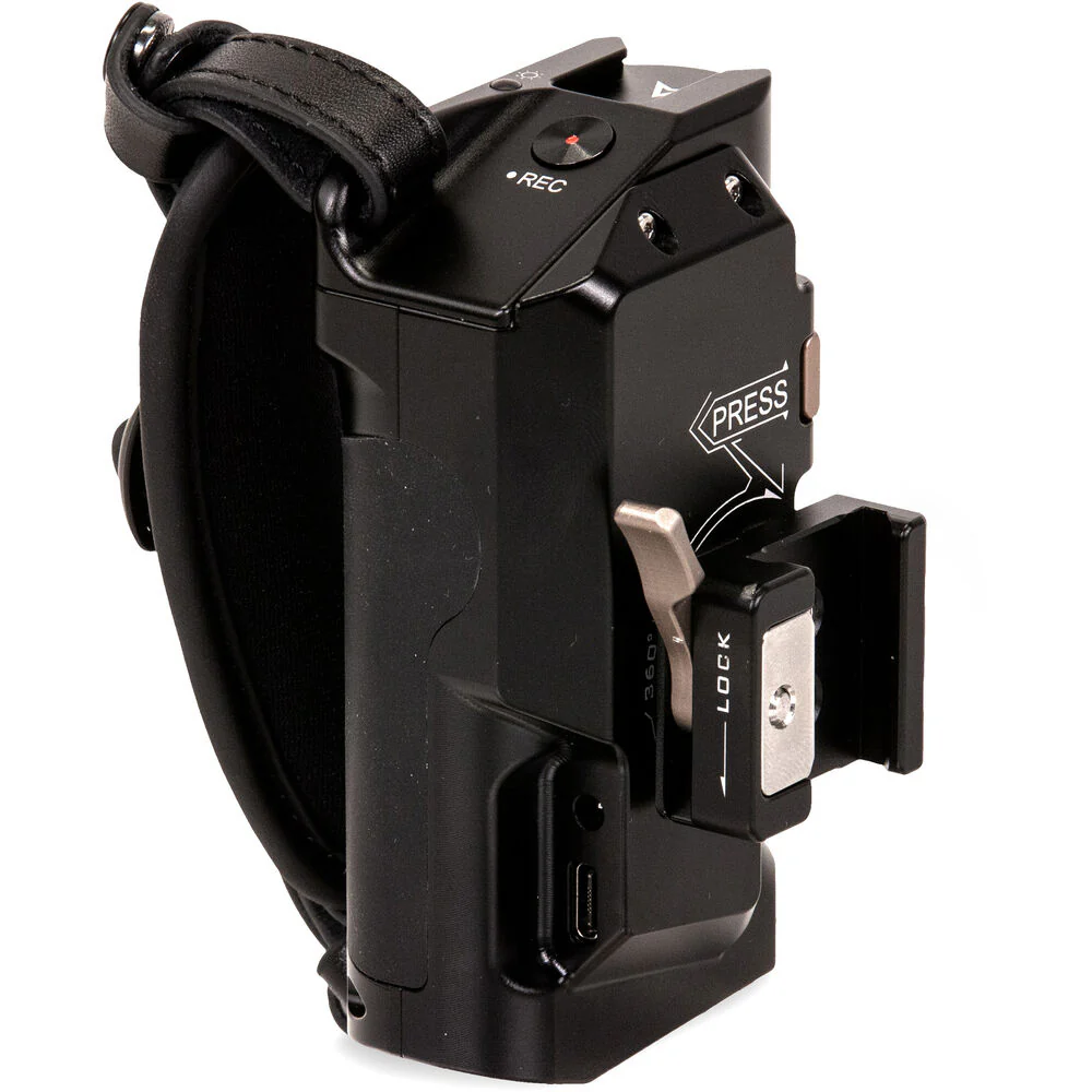 Tilta Left-Side Advanced Power Handle with Run/Stop for F570 Battery (Black, Type IV) - Image 2