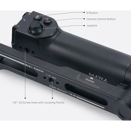 Tilta Lightweight Rear Operating Control Handle for DJI Ronin - Image 7