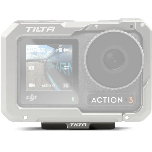Tilta Magnetic 1/4"-20 Mounting Baseplate for DJI Osmo Action Series - Titanium Gray - Image 4