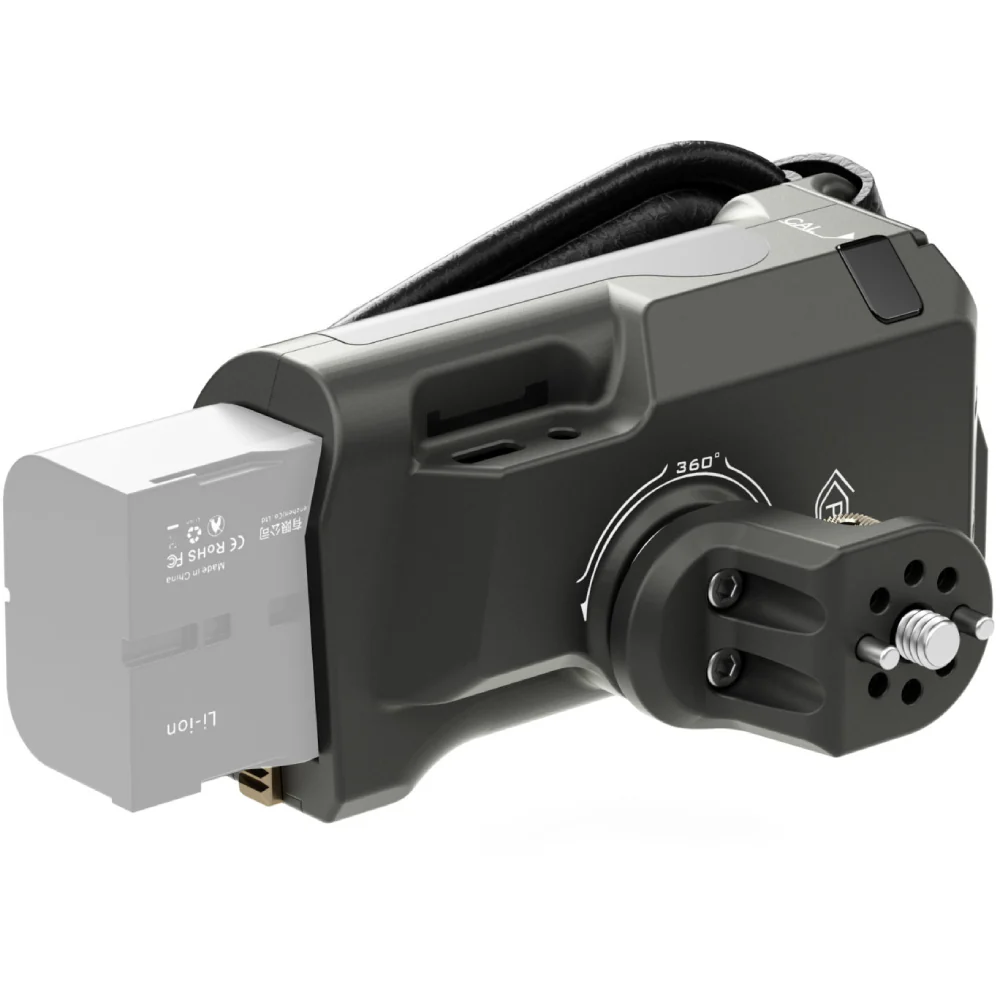 Tilta Tiltaing Left Side Advanced Focus Handle (F570 Battery) Type IV - Grey - Image 2