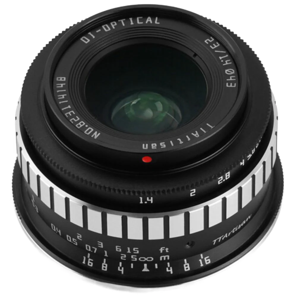TTArtisan 23mm f/1.4 Lens (APS-C) Black with Silver - Image 10