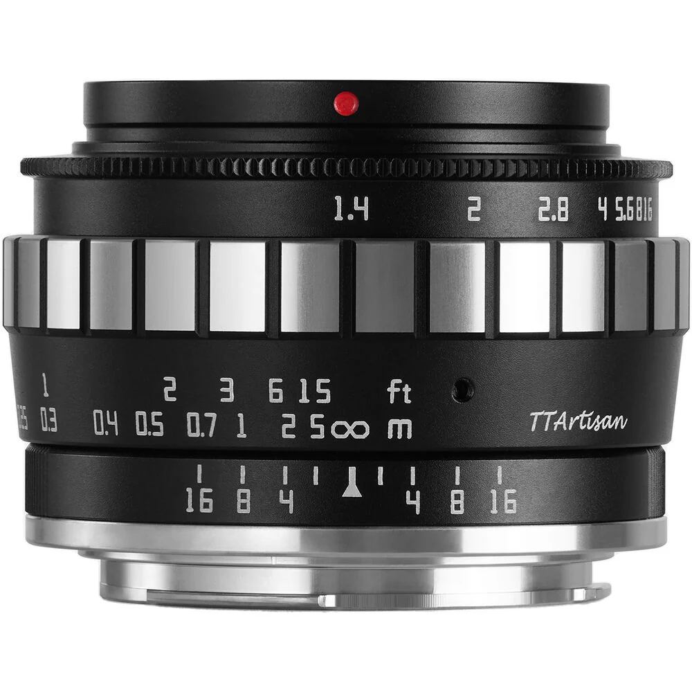 TTArtisan 23mm f/1.4 Lens (Black/Silver) - Image 3