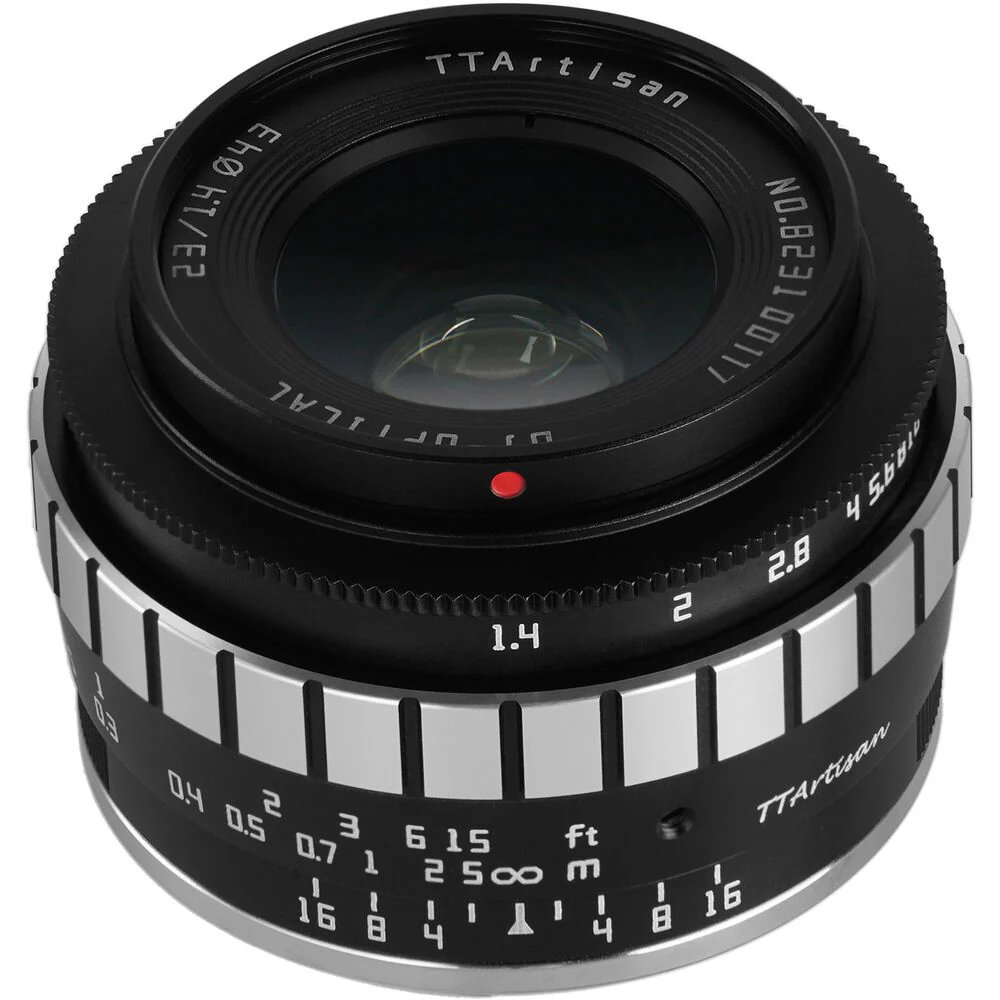 TTArtisan 23mm f/1.4 Lens (Black/Silver) - Image 4