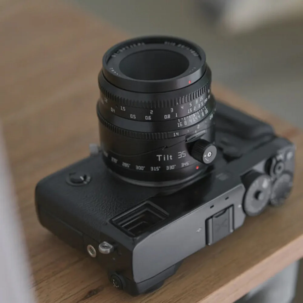 TTArtisan 35mm f/1.4 Tilt Fujifilm X Mount Lens Black - Image 3