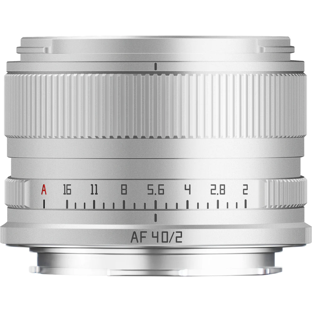 TTArtisan 40mm f/2 AF Lens (Silver)