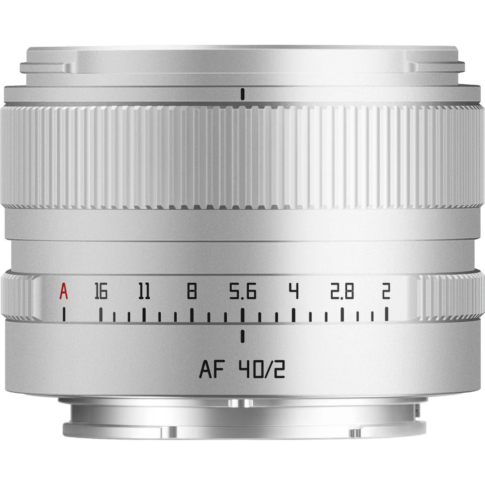 TTArtisan 40mm f/2 AF Lens (Silver) - Image 3