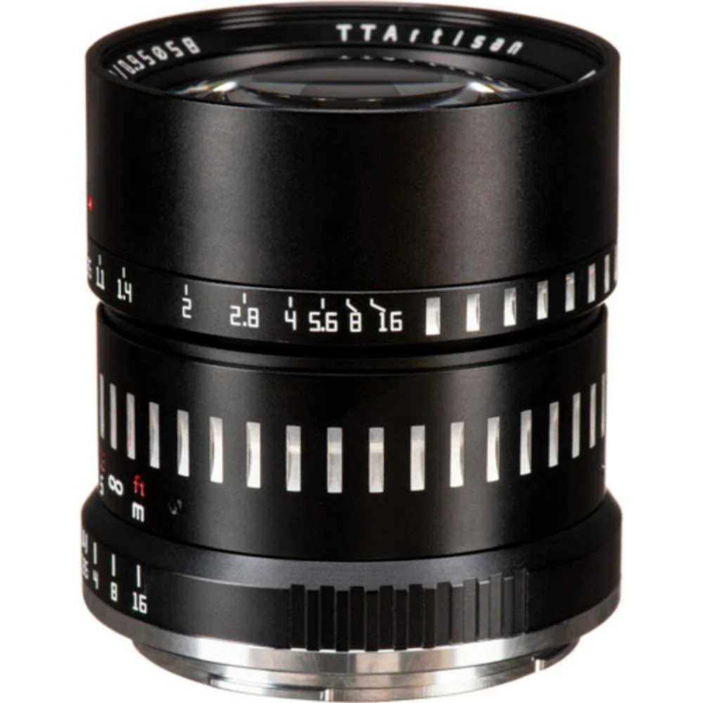 TTArtisan 50mm f/0.95 Lens Black with Silver - Image 2