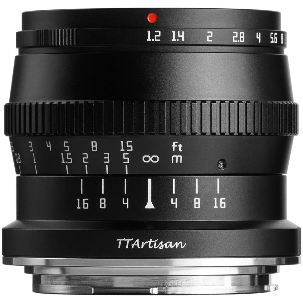TTArtisan 50mm f/1.2 Lens (Black) - Image 11