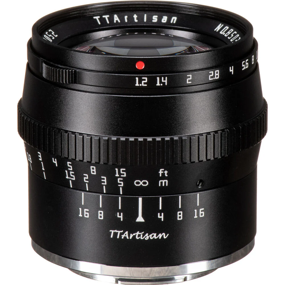TTArtisan 50mm f/1.2 Lens (Black) - Image 2
