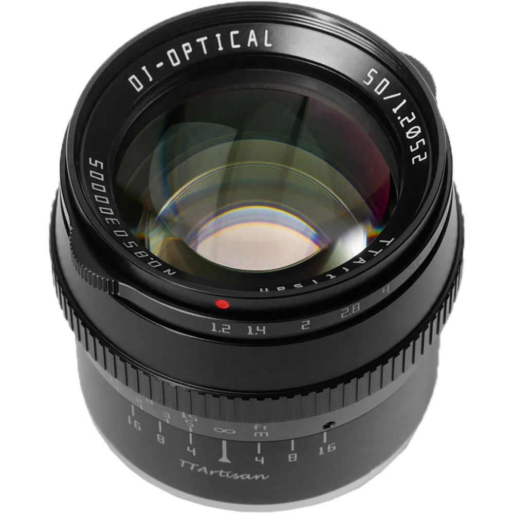 TTArtisan 50mm f/1.2 Lens (Black) - Image 7
