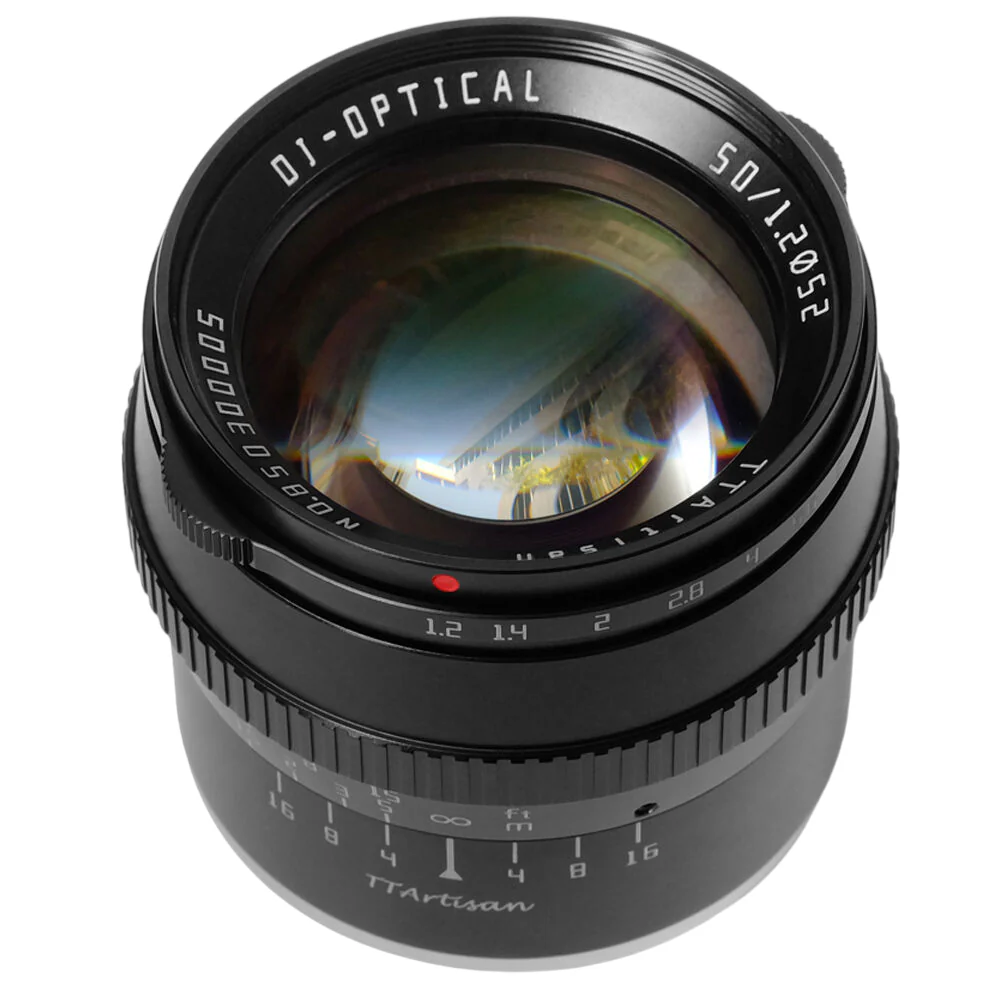 TTArtisan 50mm f/1.2 Lens (Black) - Image 8