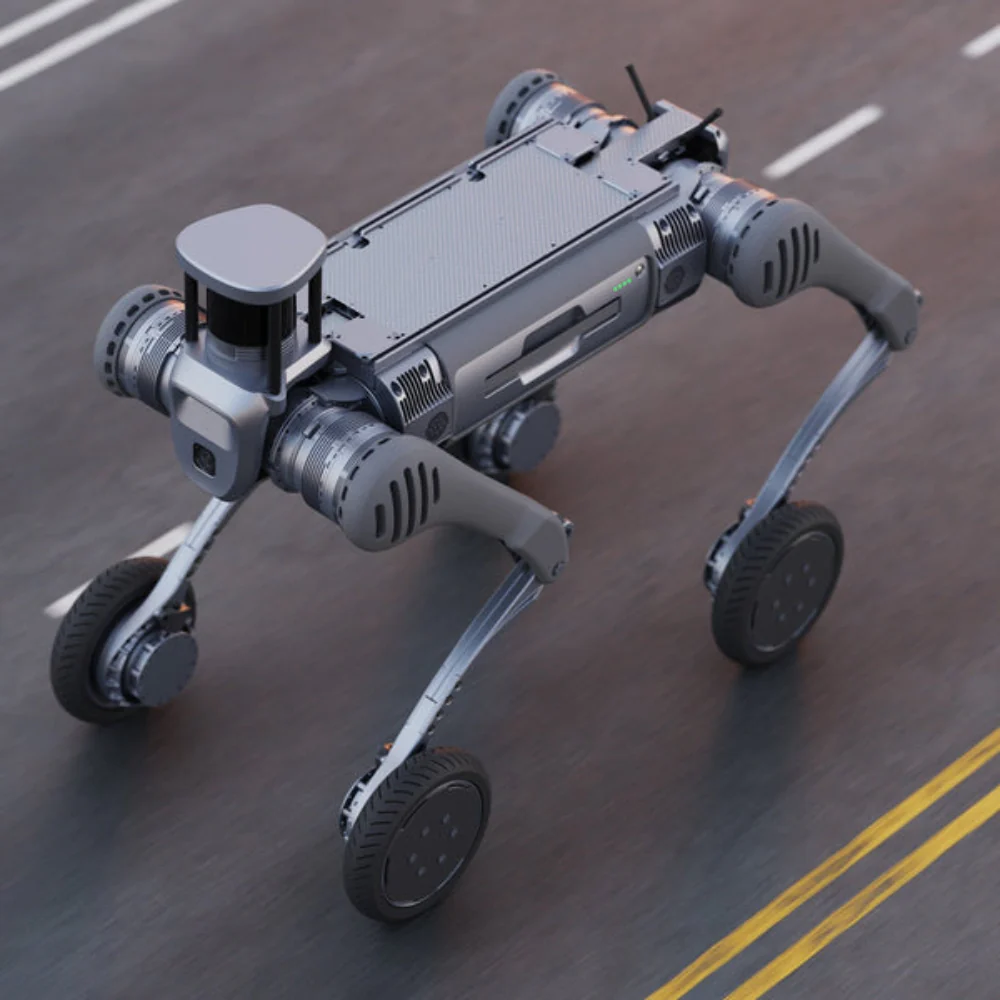 Unitree B2-W Industrial Quadruped Robotic Dog with LiDAR and Wheels - Image 2