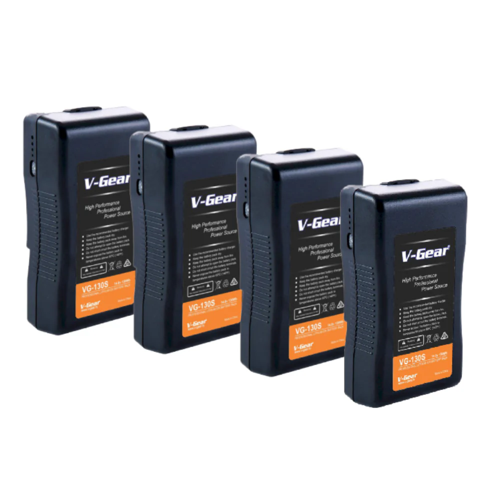 V-Gear VG-130S V-Mount 14.8V, 130Wh Li-ion Rechargeable Battery - Image 3