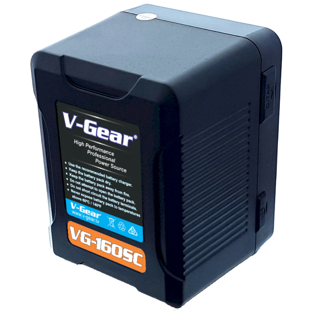 V-Gear VG-160SC Hi-Performance Compact V-Lock Battery