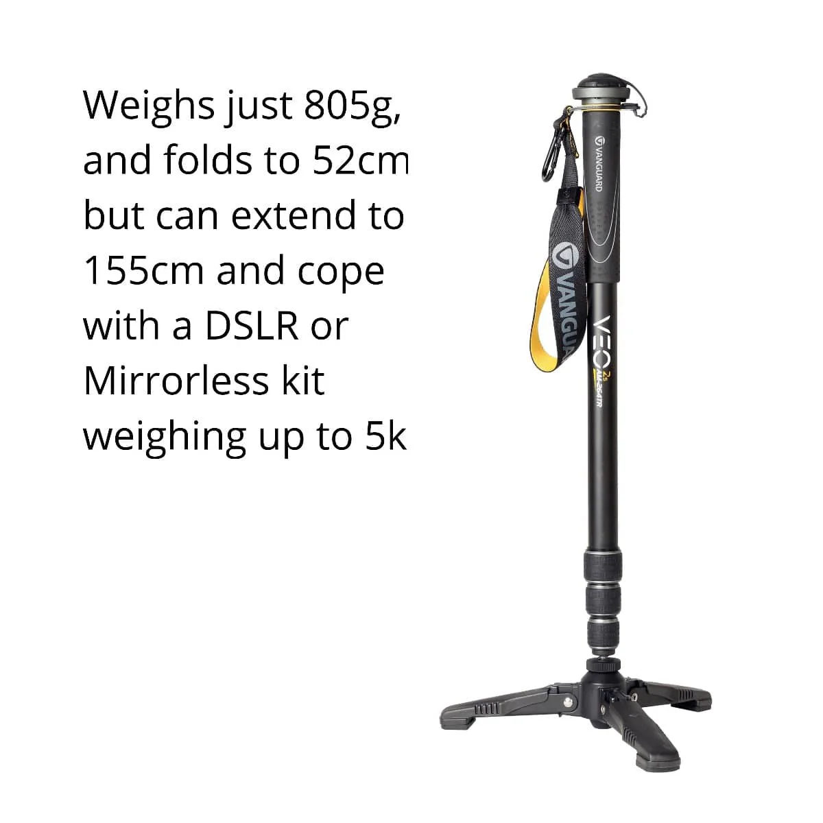 Vanguard Veo 2S AM-234TR Monopod for Video - Image 7