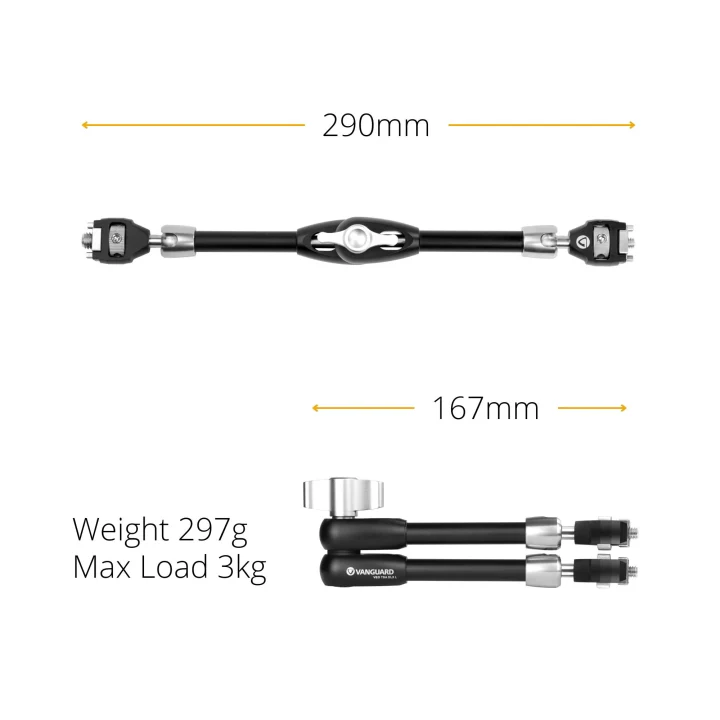 Vanguard VEO TSA DLX Support Arm Deluxe- long - Image 2