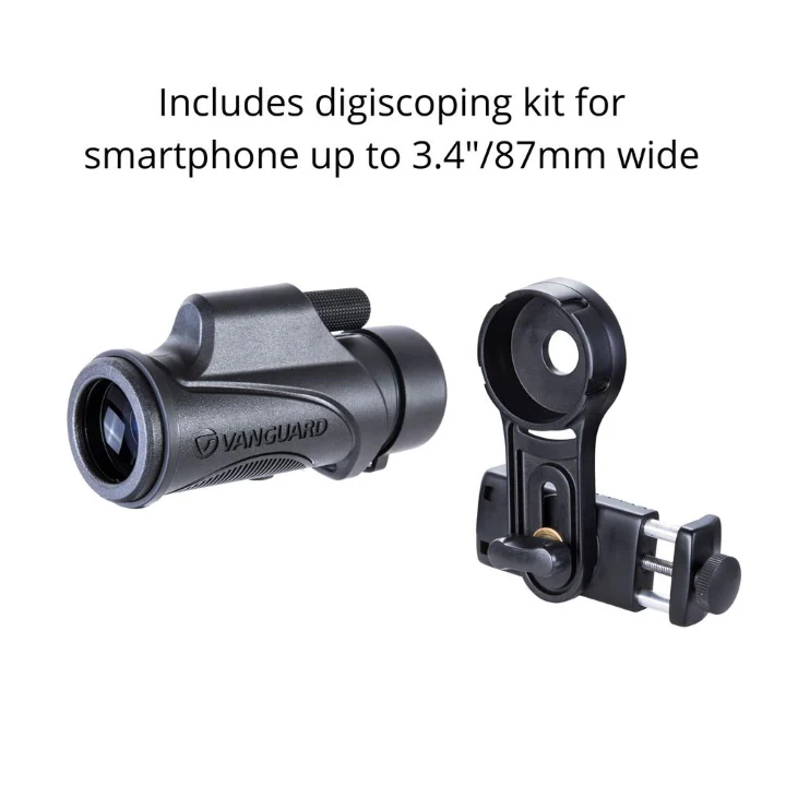 Vanguard Vesta 8x32 Monocular with PA-60 Digiscope Kit - Image 6