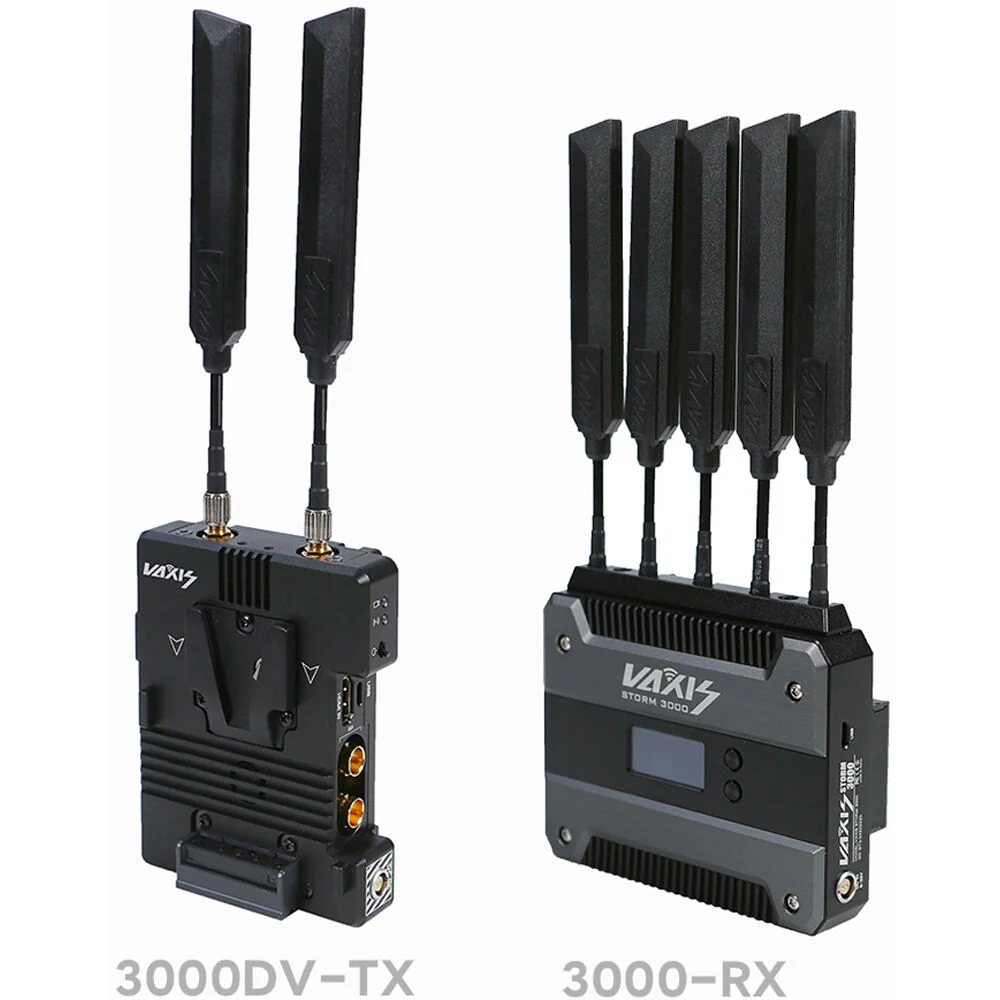 Vaxis Storm 3000DV Wireless Kit Includes Transmitter & Receiver with V-Mount Plates