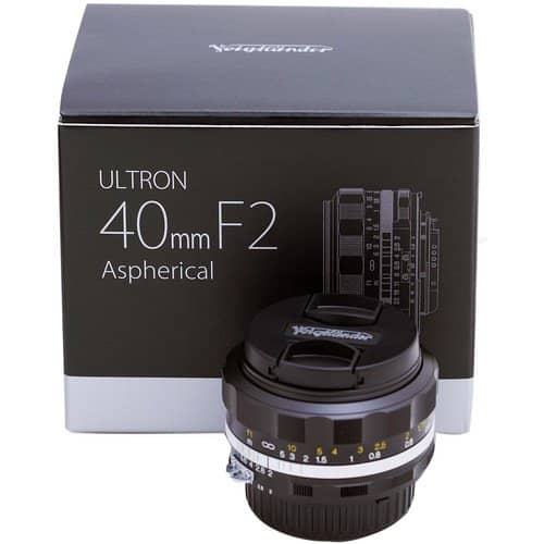 Voigtlander 40mm f/2.0 Ultron SL IIs Aspherical Lens - Nikon F Mount - Image 4