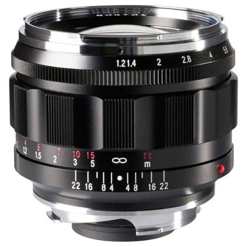 Voigtlander Nokton 50mm f/1.2 Aspherical VM Lens - Leica M Mount