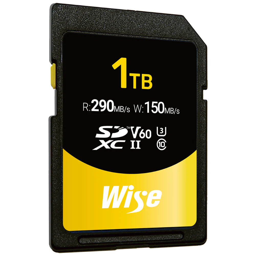 Wise 1TB SDXC UHS-II 290MB/s Memory Card - V60 - Image 2